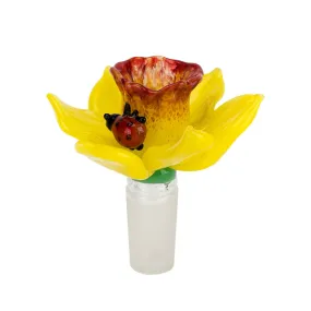 Empire Glassworks Daffodil Bowl Piece 14mm Male