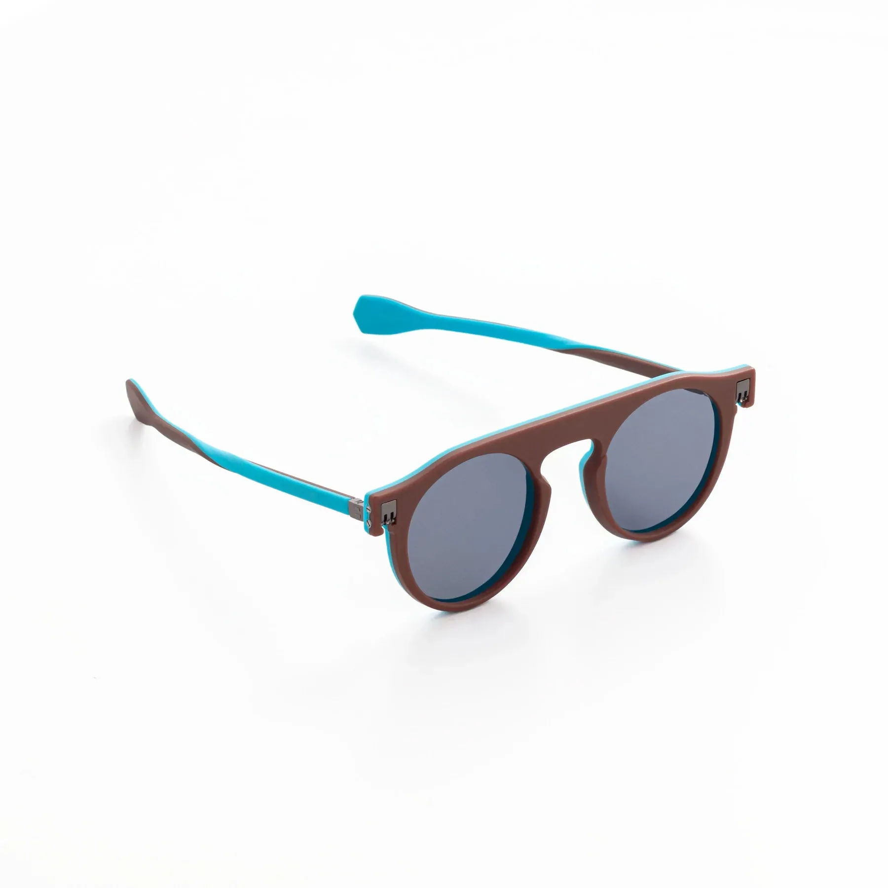 Face-Off REVERSO Sunglasses - BROWN/LIGHT BLUE