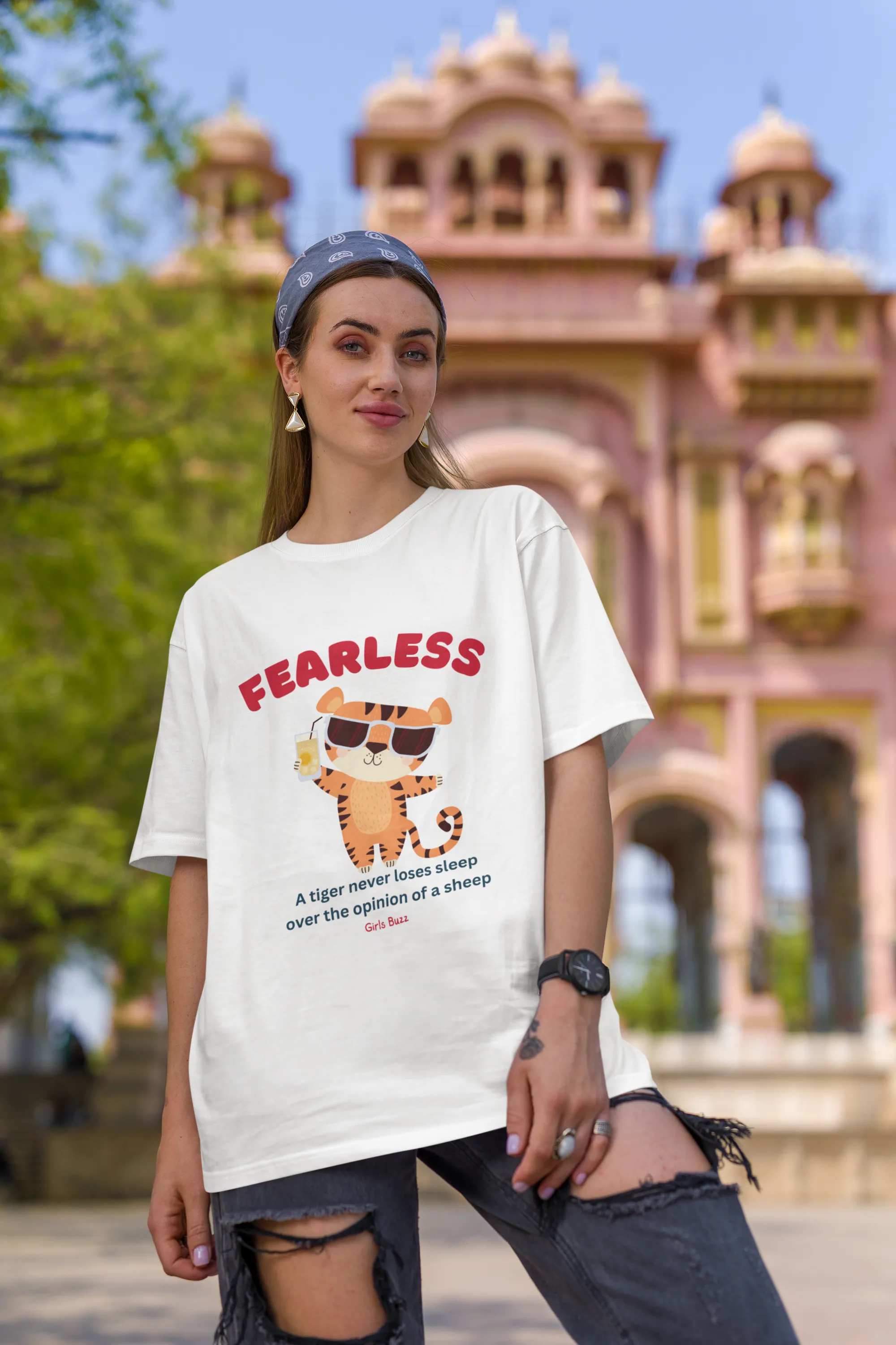 Fearless Oversized T-shirt