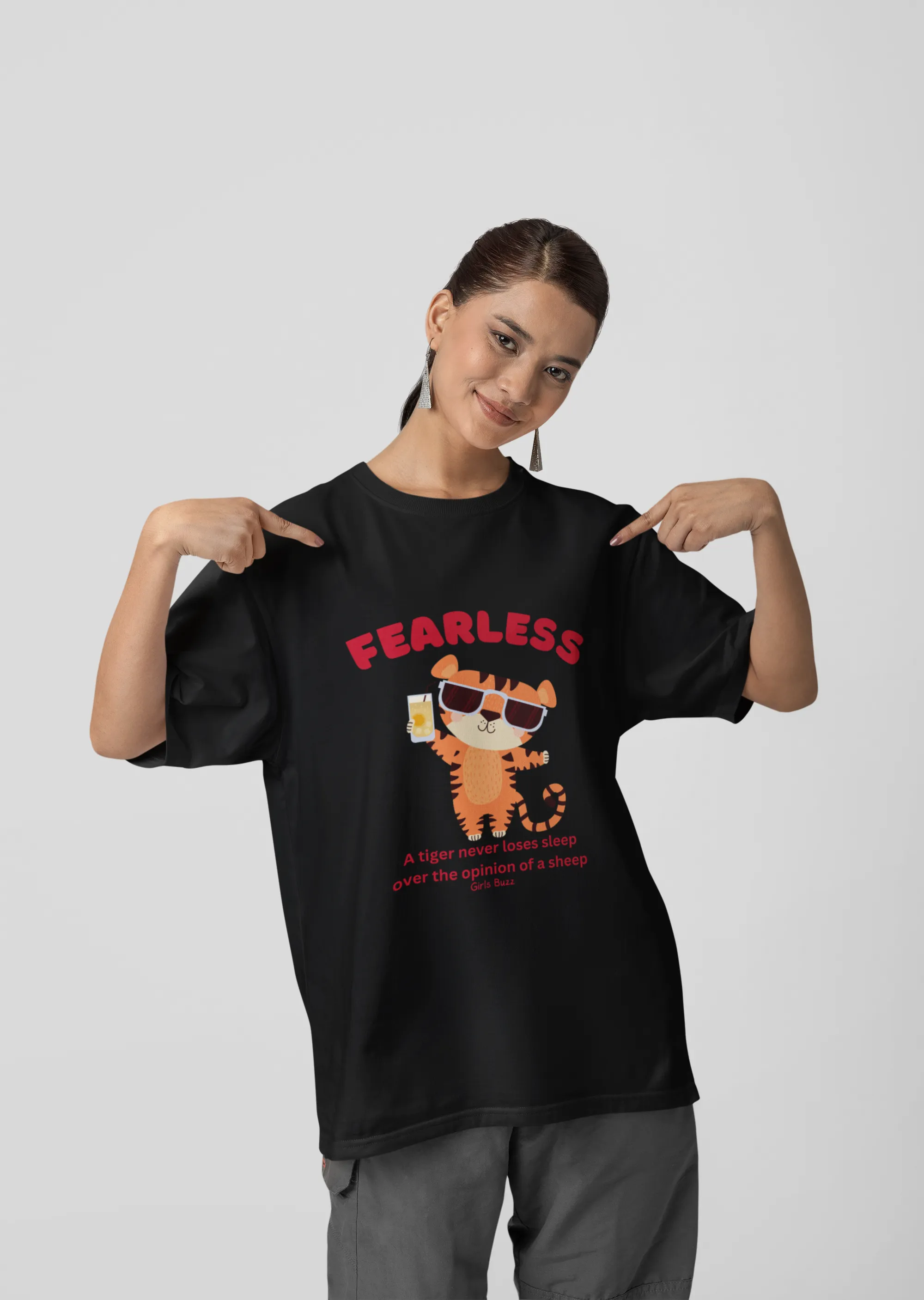 Fearless Oversized T-shirt