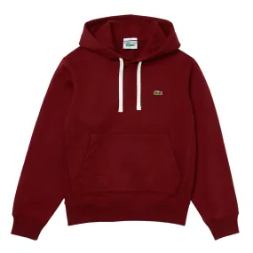 Felpa Unisex Lacoste Cotone Organico Bordeaux