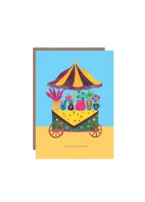  Flower Cart  Card