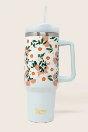 Flower Talk Tumbler