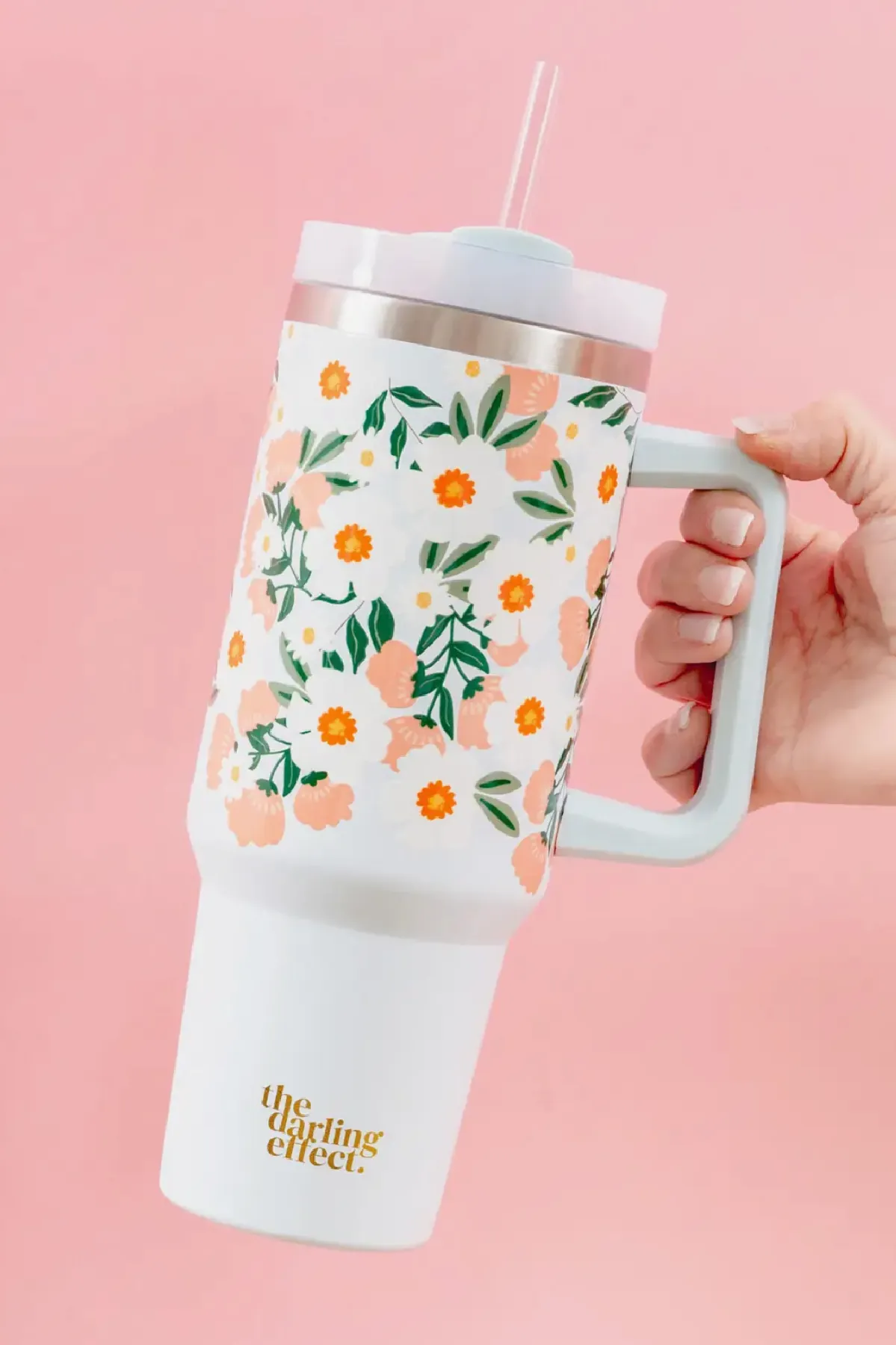 Flower Talk Tumbler