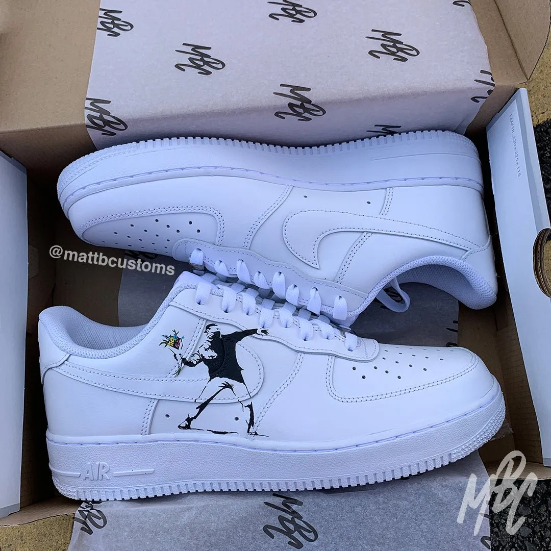 Flower Thrower - Air Force 1 Custom