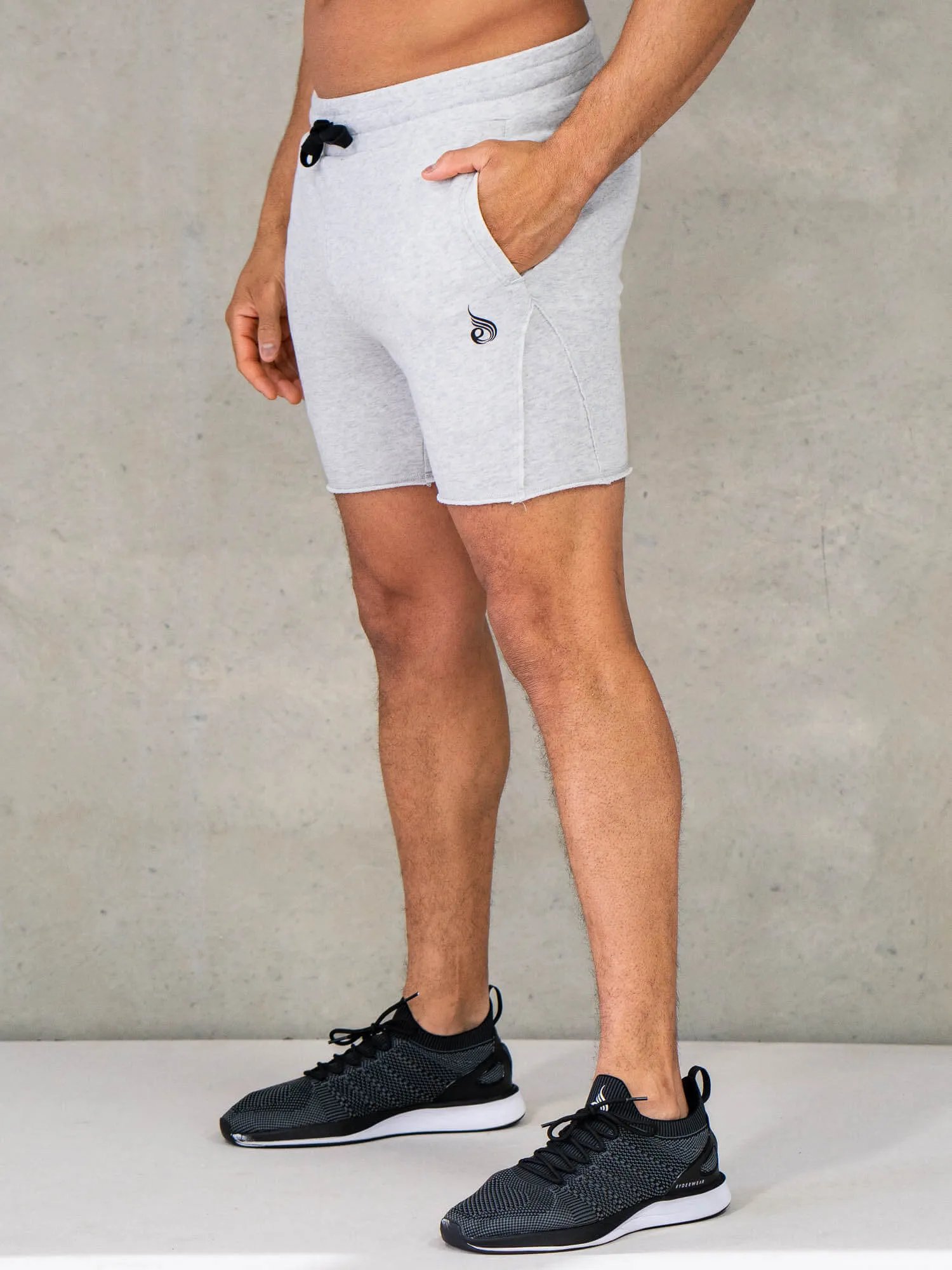 Force 6" Track Short - Chalk Grey Marl