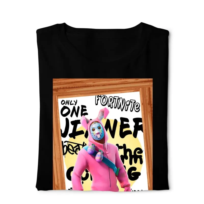 Fortnite  Pink- Digital Graphics Basic T-shirt black