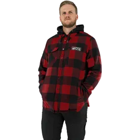 FXR Men's Timber Insulated Flannel Jacket Rust/Black