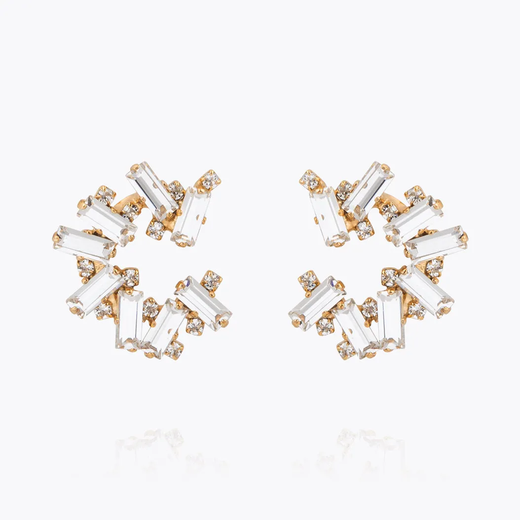 Gina Earrings / Crystal