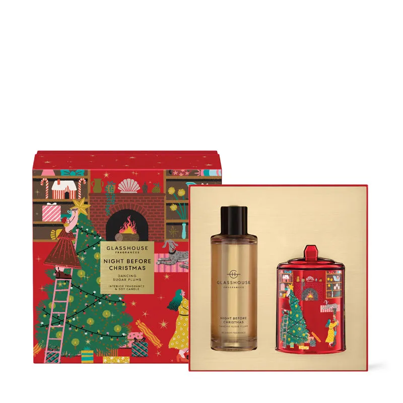 GLASSHOUSE FRAGRANCES | Night Before Christmas Gift Set