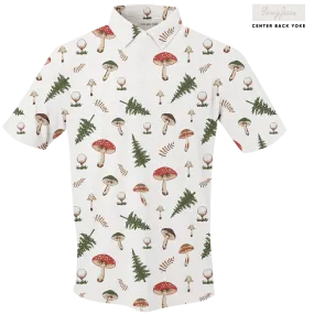 Golf Mushrooms Men's Polo