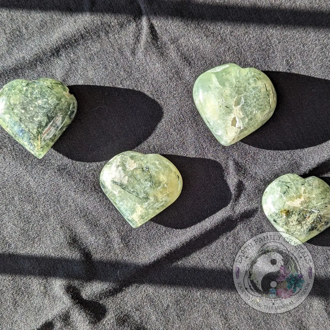 Gorgeous Green Prehnite ~ The Healer's Healing Stone ~ Soothe the Heart Chakra