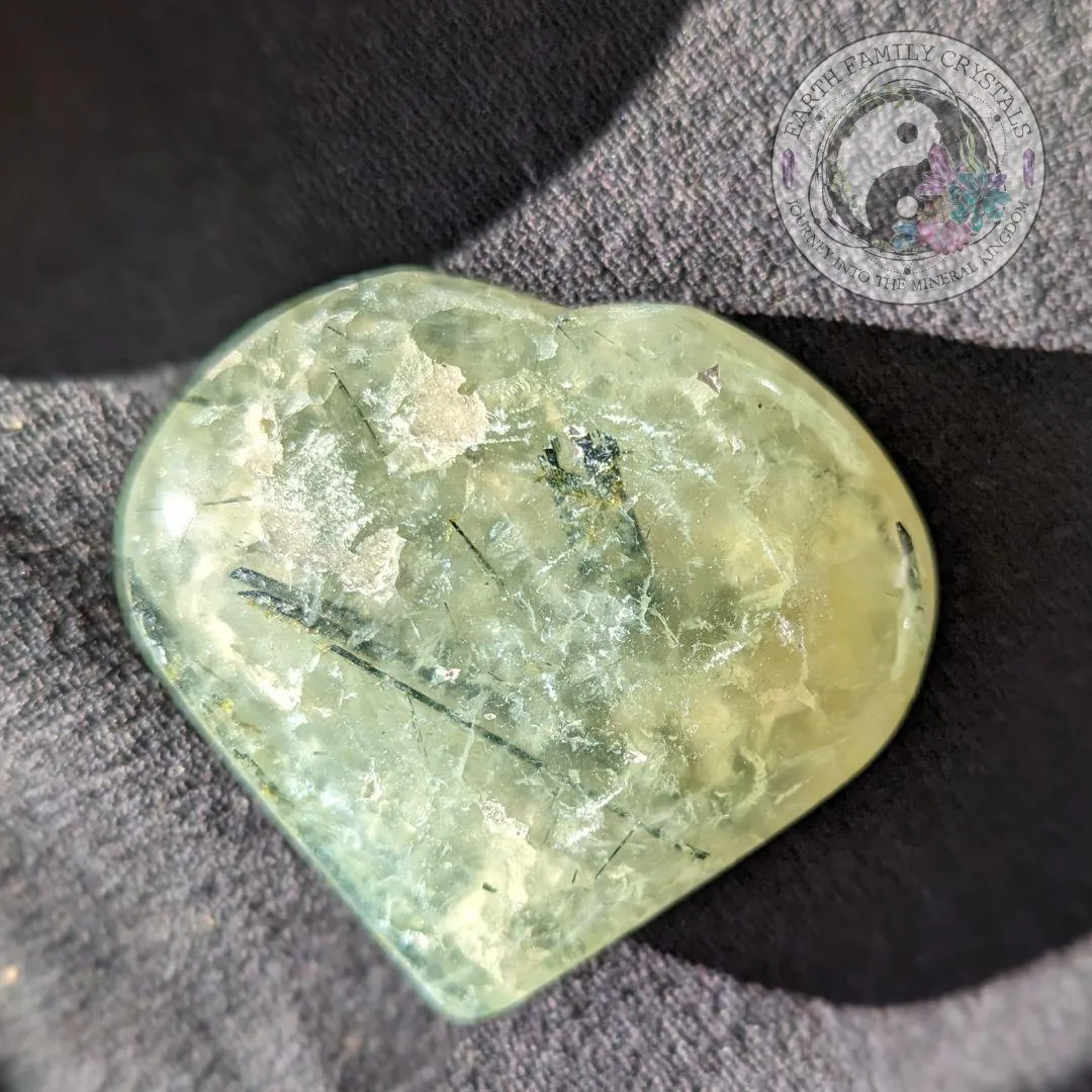 Gorgeous Green Prehnite ~ The Healer's Healing Stone ~ Soothe the Heart Chakra