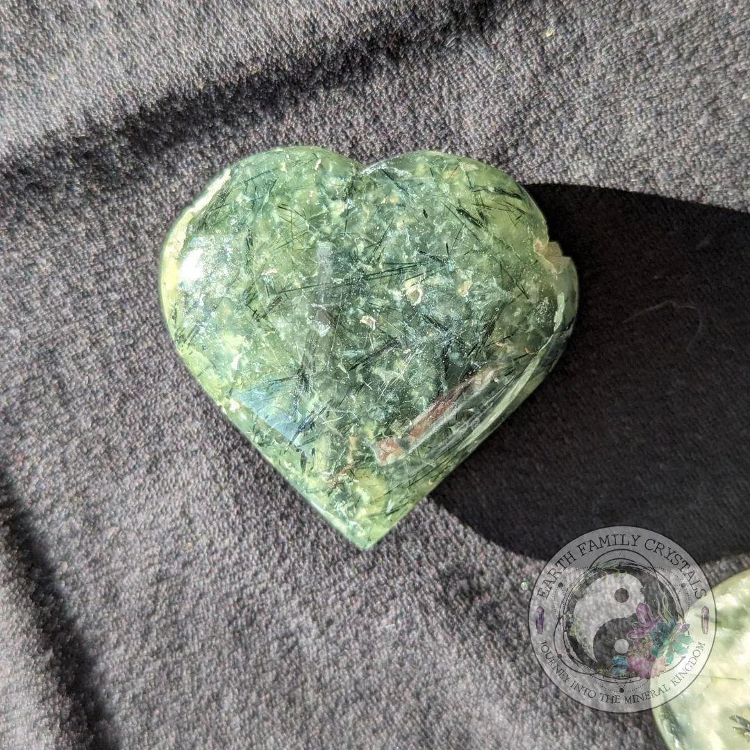 Gorgeous Green Prehnite ~ The Healer's Healing Stone ~ Soothe the Heart Chakra