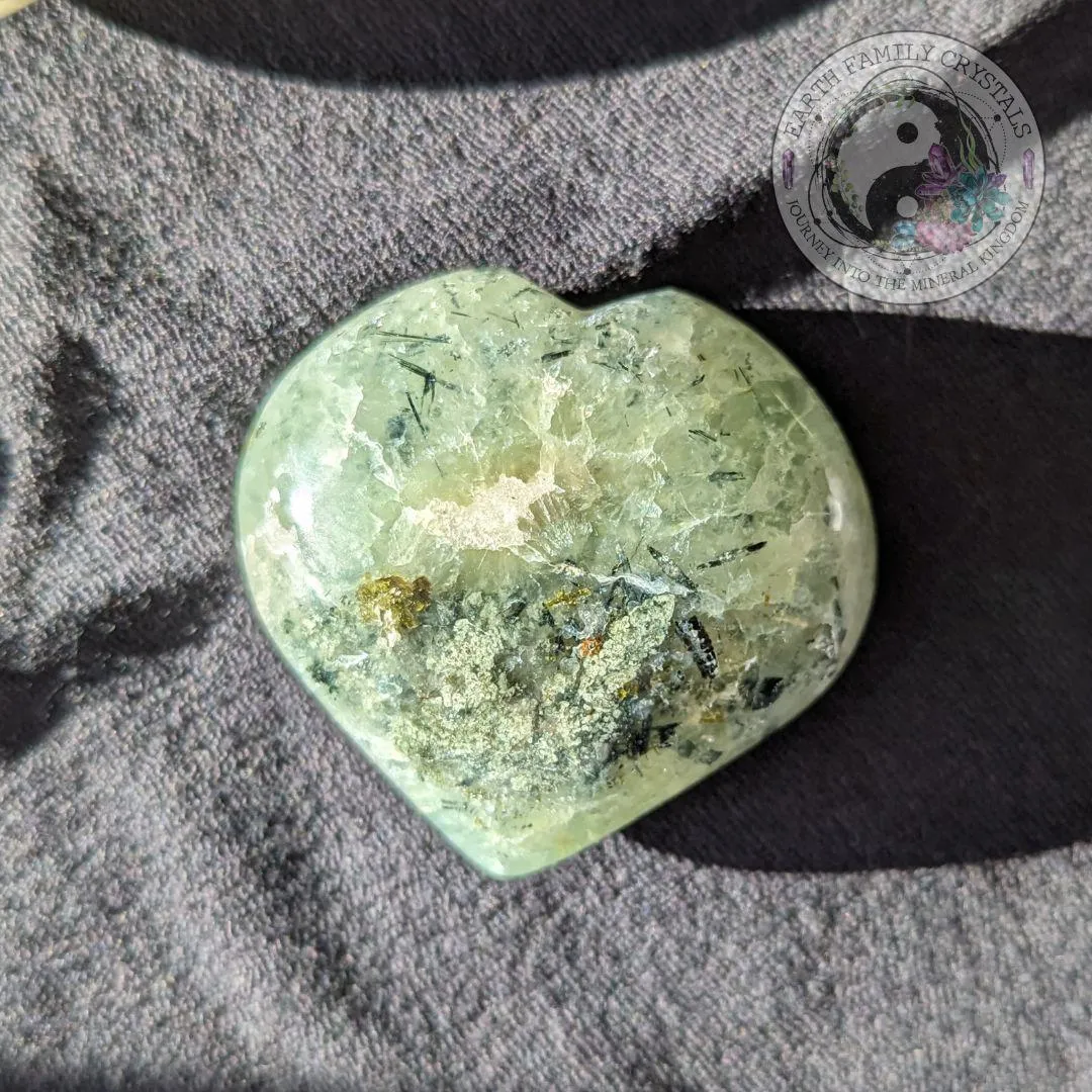 Gorgeous Green Prehnite ~ The Healer's Healing Stone ~ Soothe the Heart Chakra