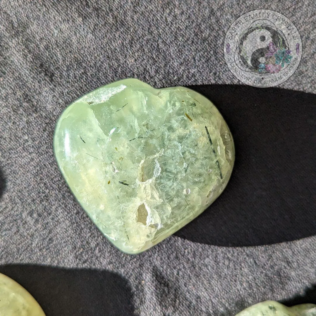 Gorgeous Green Prehnite ~ The Healer's Healing Stone ~ Soothe the Heart Chakra