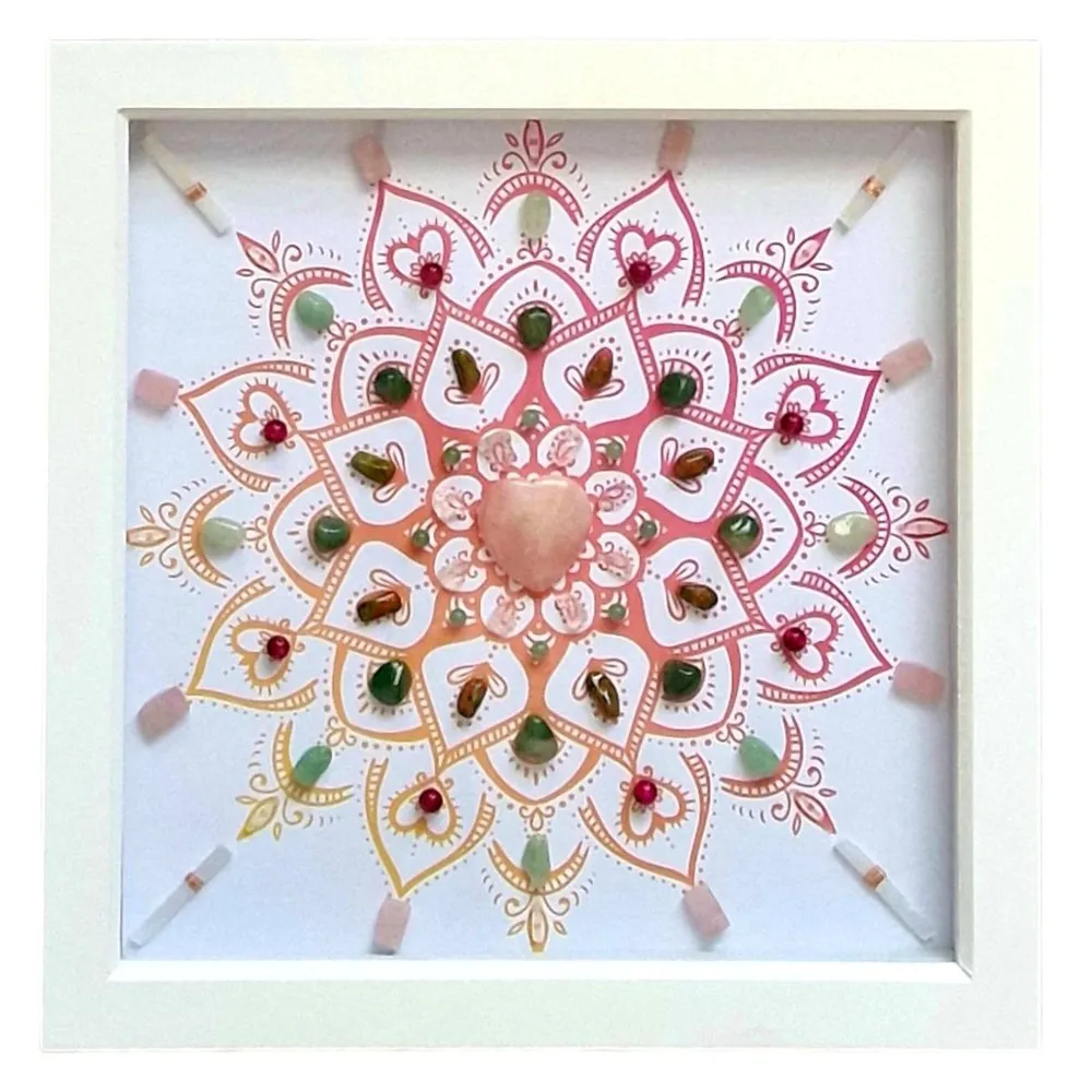 Handmade Love Framed Grid