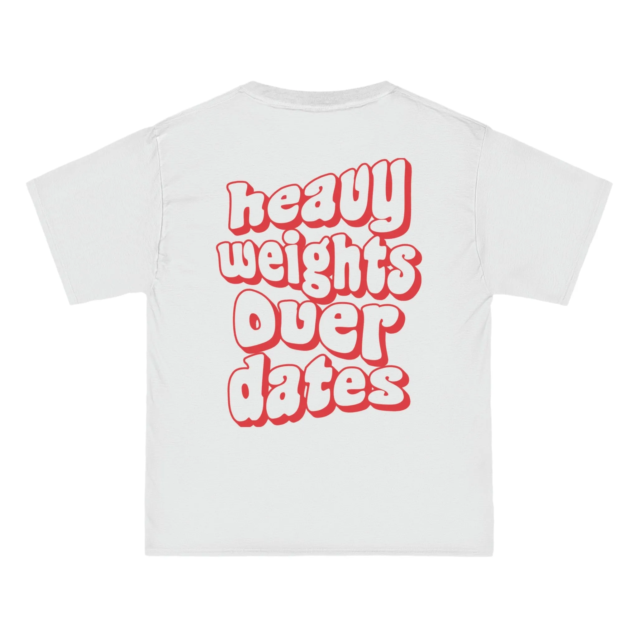 HEAVY WEIGHTS OVER DATES - TEE