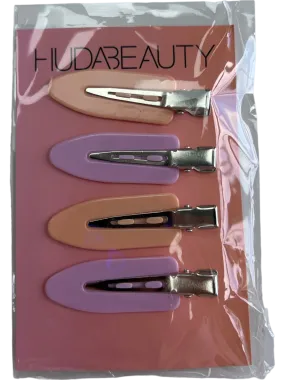 HUDA BEAUTY Pink Hair Clips Set