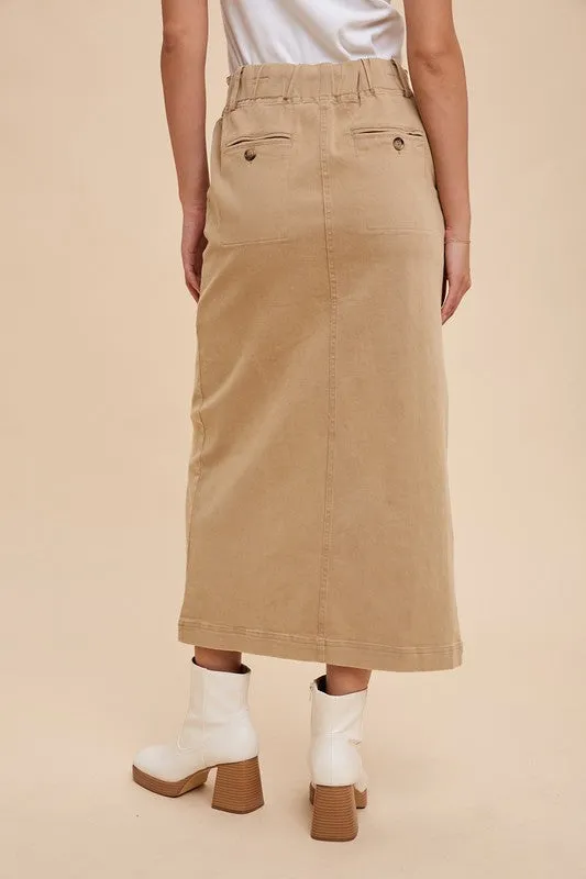 Jax Utility Skirt - Sand