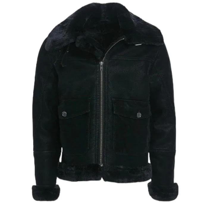 Jordan Craig Vienna Bomber Jacket (Black) 91405