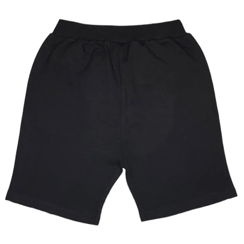 Kids Rawyalty Fleece Short (Black) - RKC005