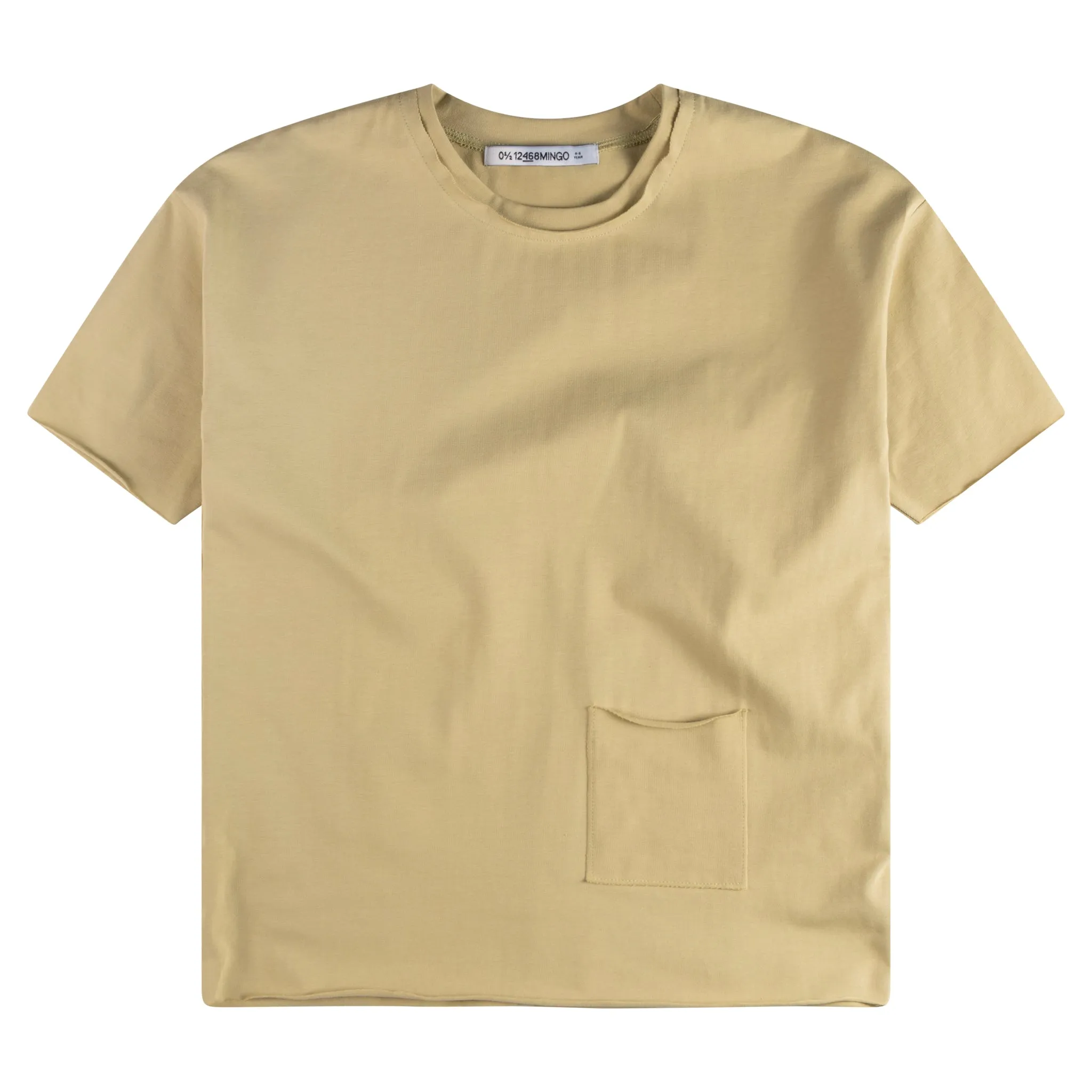 Kinder T-Shirt Oversized Sage Green