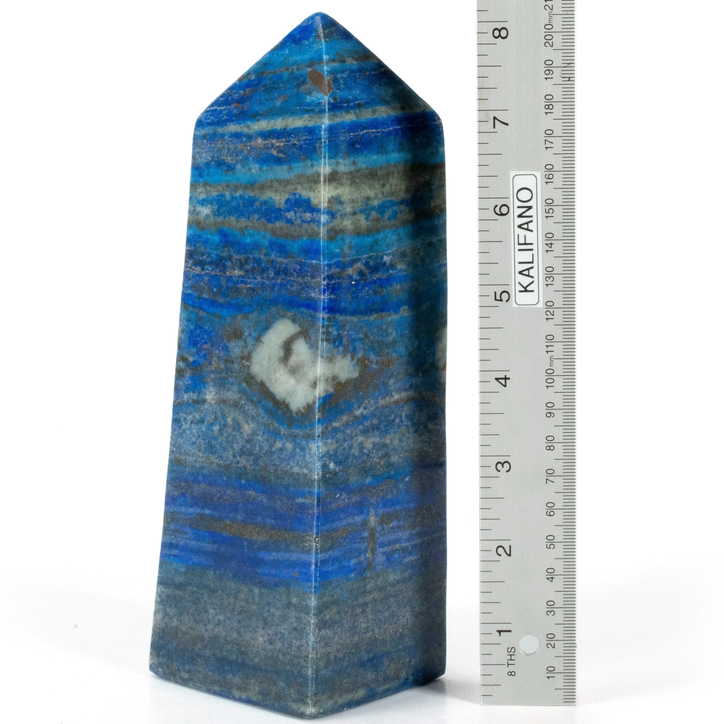 Lapis Lazuli Polished Obelisk from Afghanistan - 8.5 / 1,990 grams