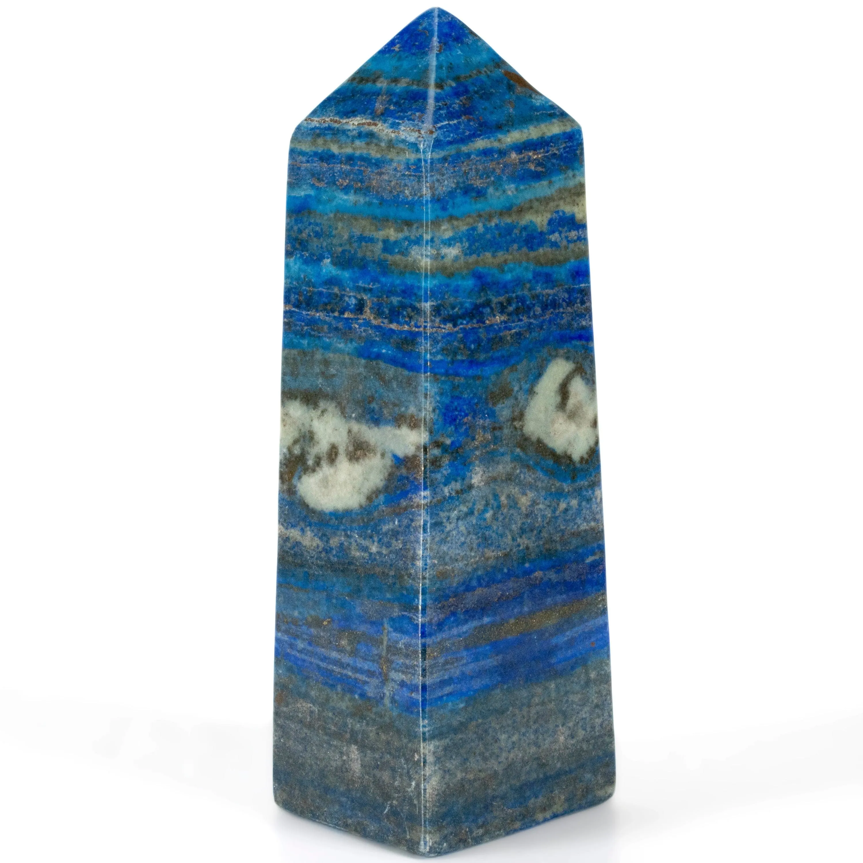 Lapis Lazuli Polished Obelisk from Afghanistan - 8.5 / 1,990 grams