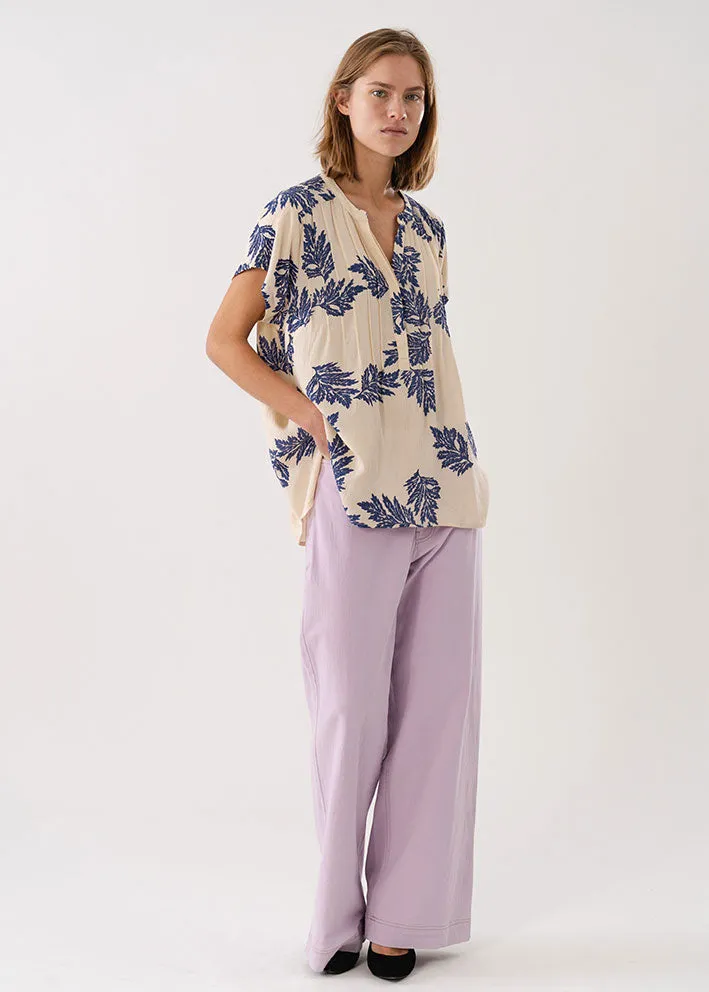 Lollys Laundry Heather Top - Flower Print