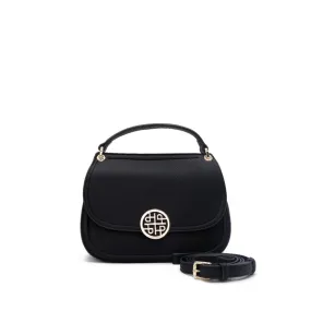 Marielle Satchel (M) Women's Bag - Black