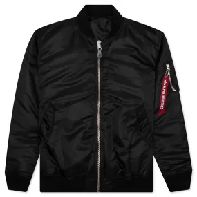 Mastermind World x Alpha Industries Patchwork MA-1 Bomber Jacket - Black