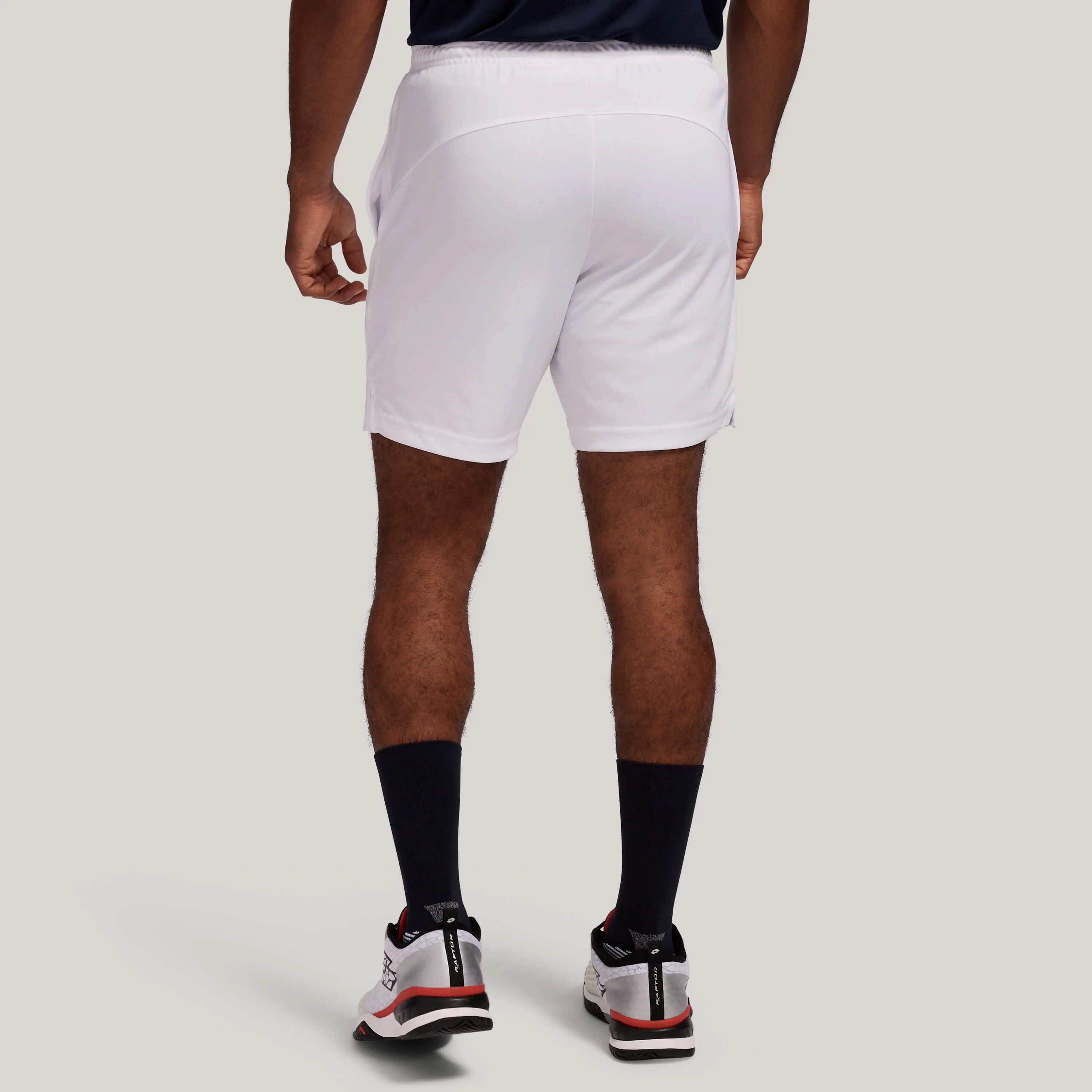 Men's White Squadra 7" Shorts