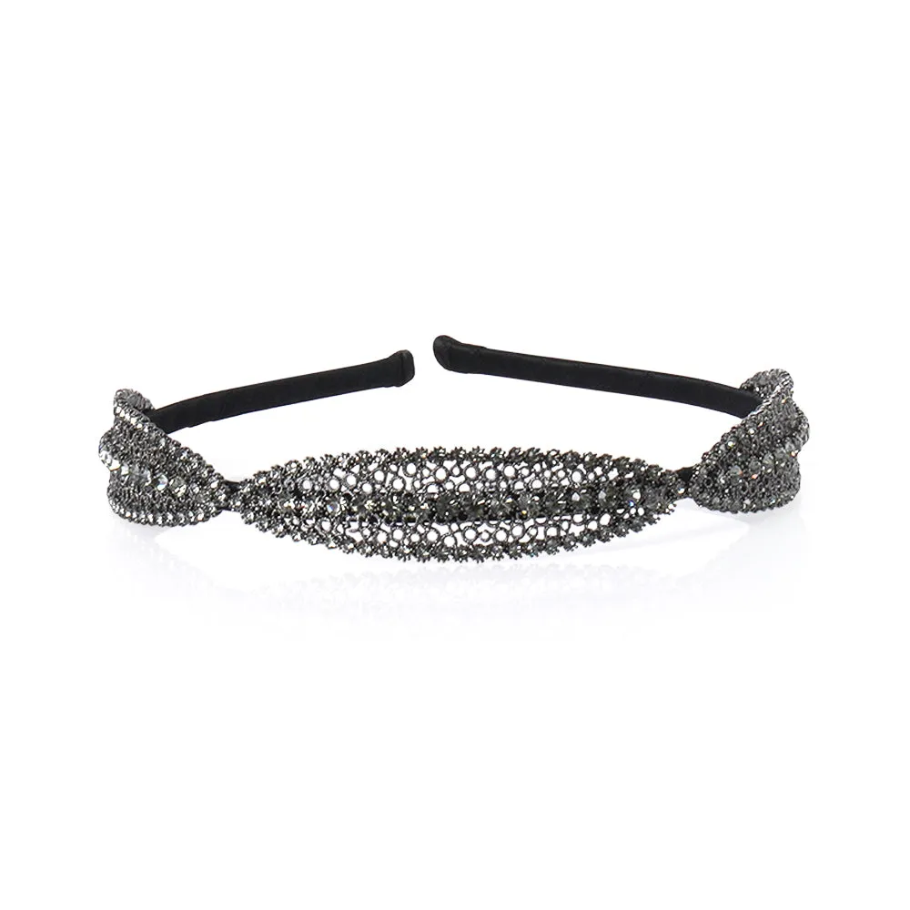 MESH CRYSTAL HAIRBAND