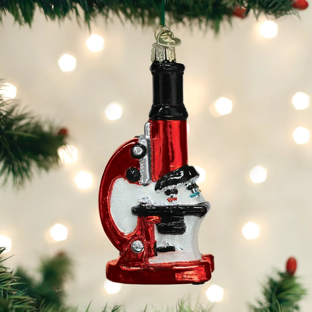 Microscope Ornament