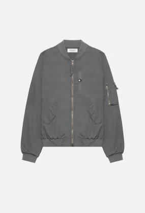 Military Flight Jacket / Charcoal