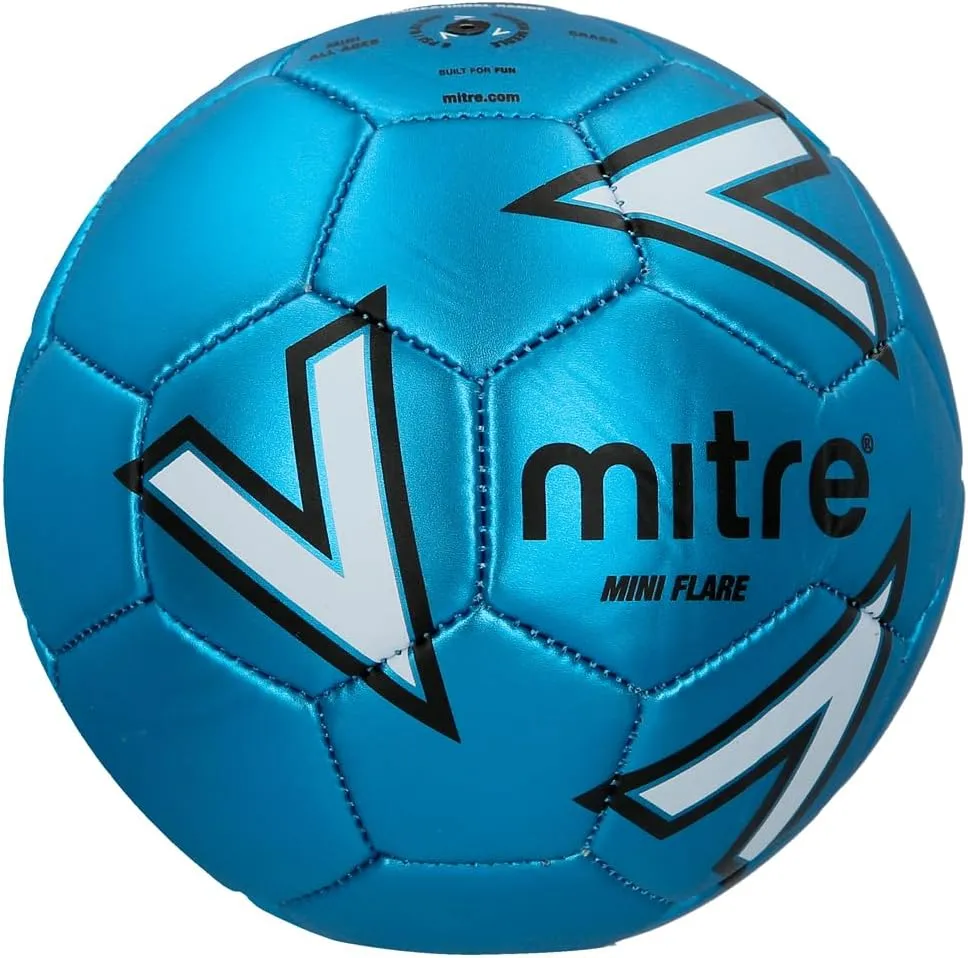 MITRE FLARE BLUE SOCCER BALL