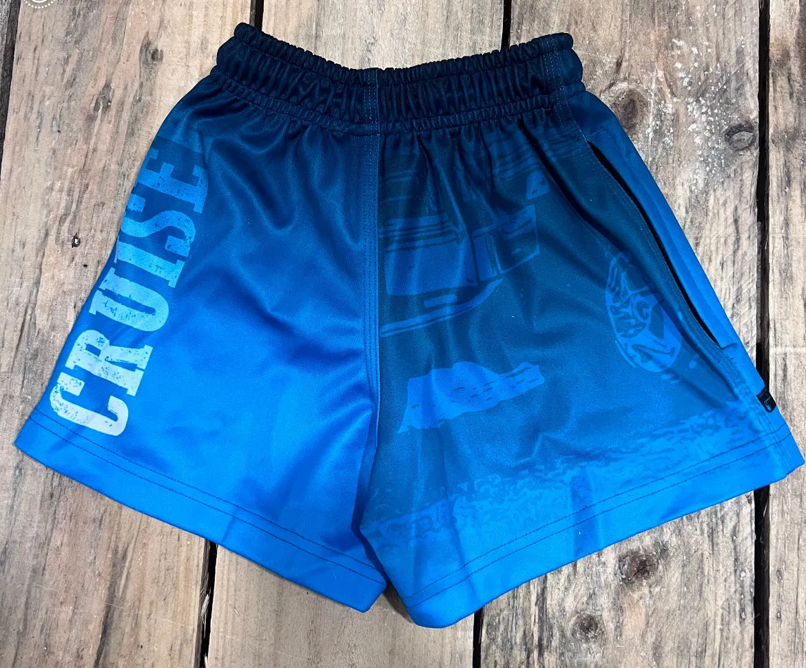 MJ Cruiser Ice Blue Shorts - Youth