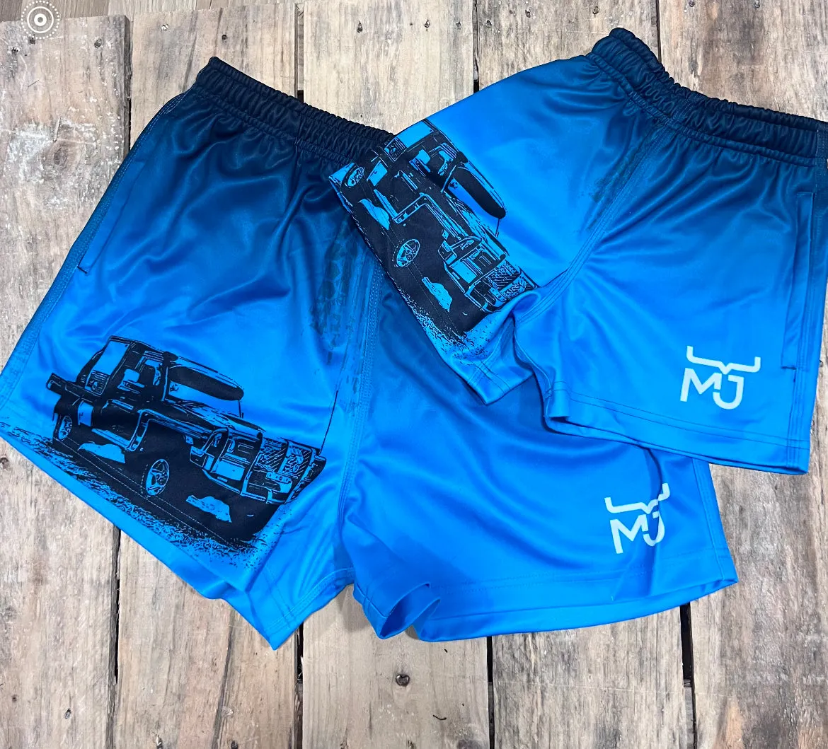 MJ Cruiser Ice Blue Shorts - Youth