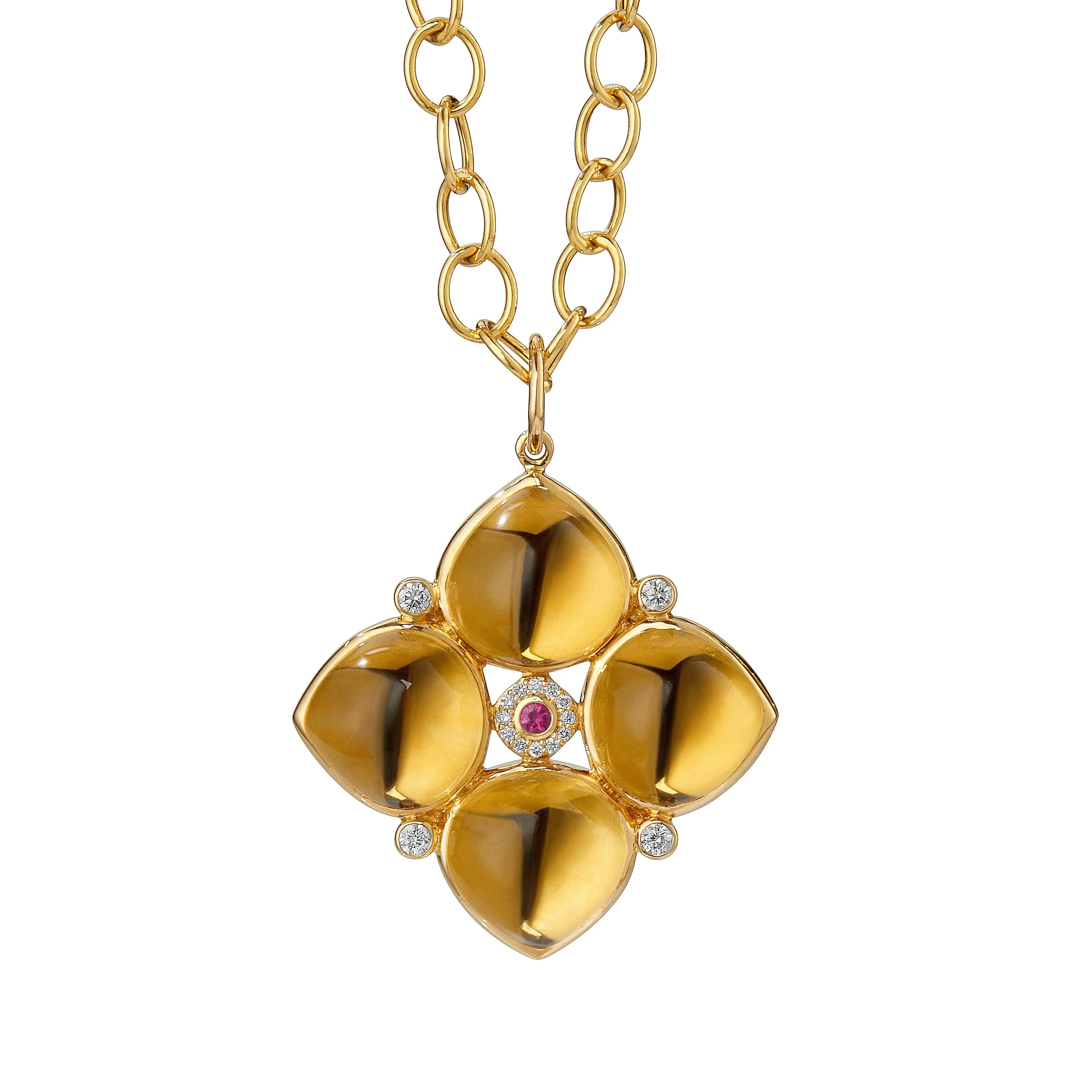 Mogul Flower Pendant