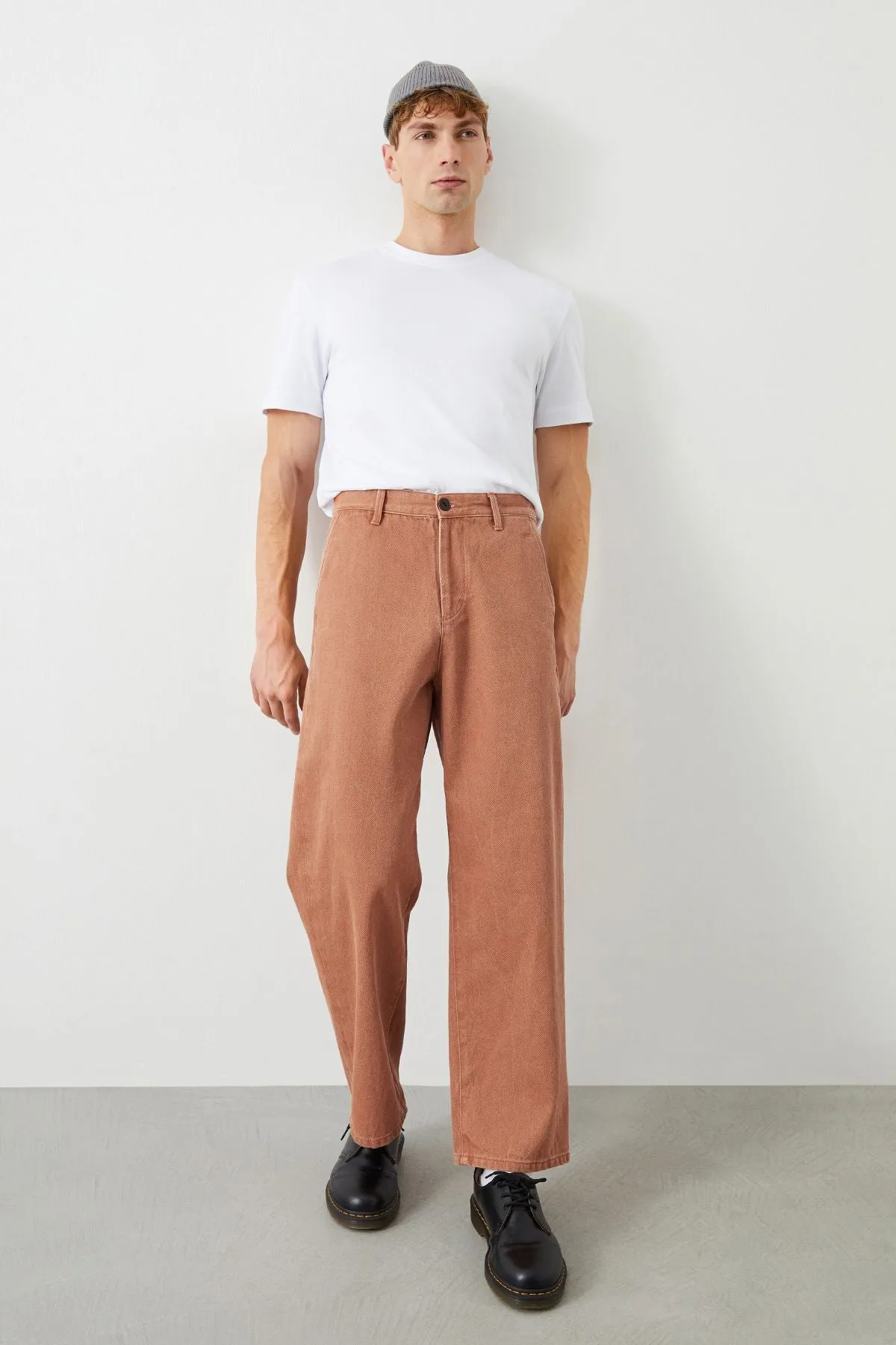 Molde Baggy Fit Orange Terra Men's Chino