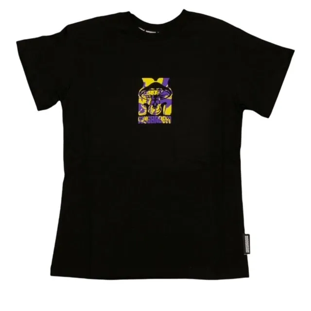 Mushroom T-shirt 19028-01 black