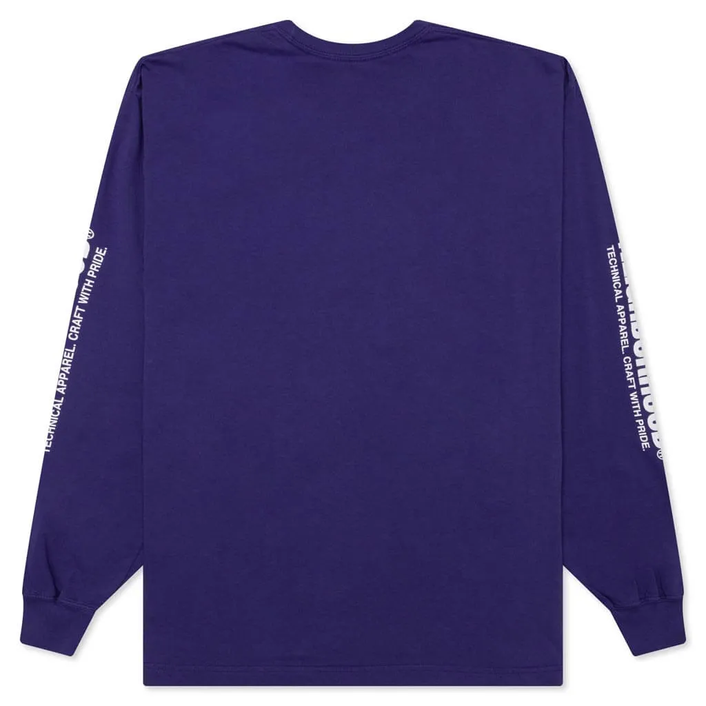 NH L/S Tee 1 - Blue