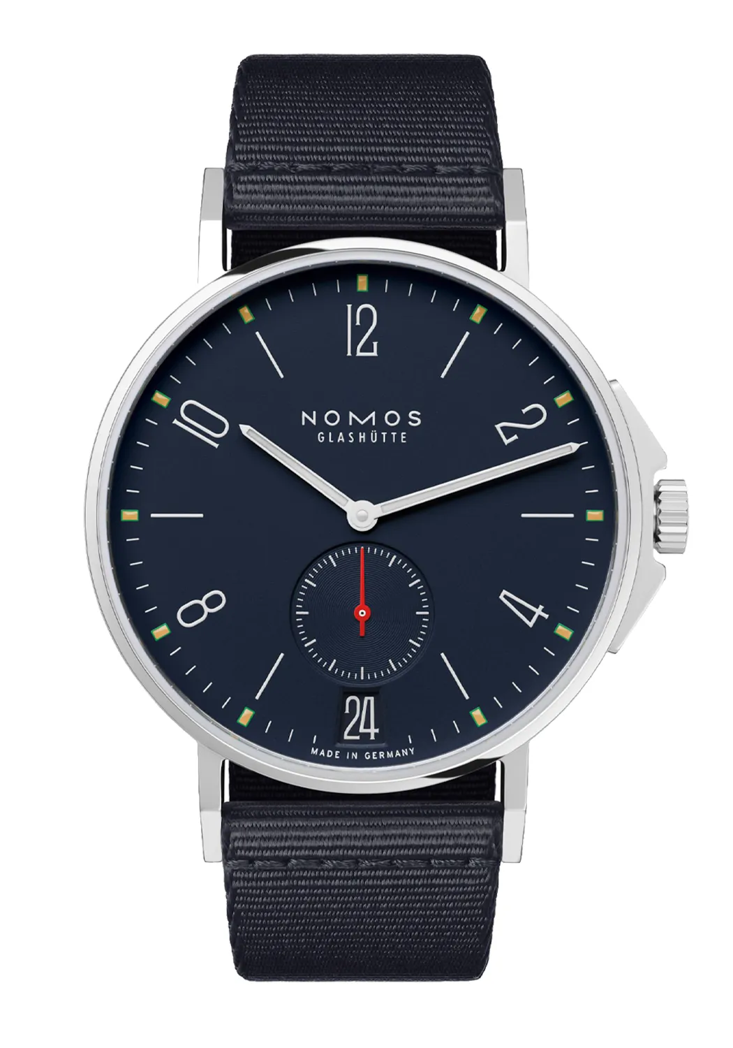 NOMOS Ahoi Date Atlantic 40mm Clear Back | Ref. 558