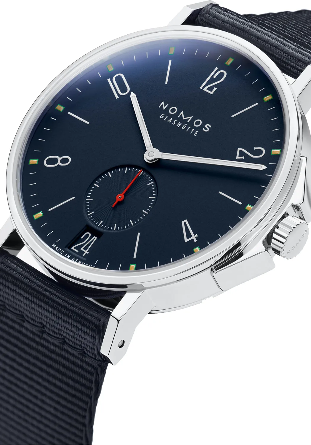 NOMOS Ahoi Date Atlantic 40mm Clear Back | Ref. 558