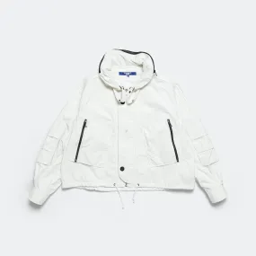 Nylon Rip-Stop Overshirt - White