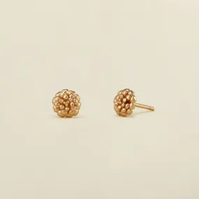 October Birth Flower Stud Earrings