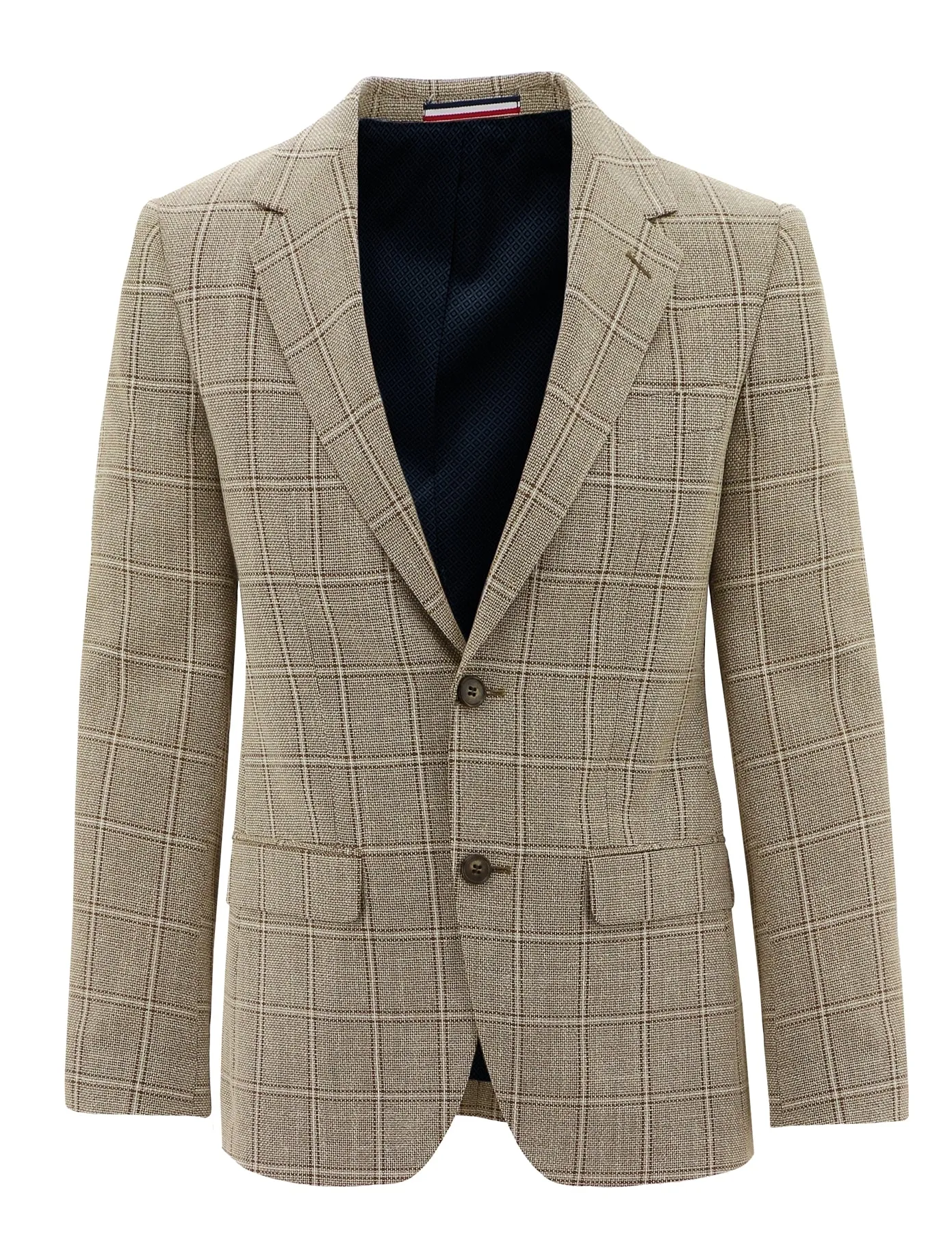 Parker Beige Checked Sports Jacket