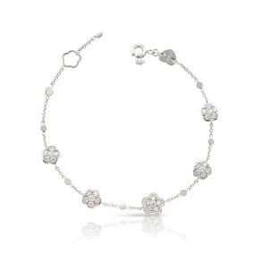 Pasquale Bruni - Figlia Dei Fiori - Bracelet, 18k White Gold with Diamonds