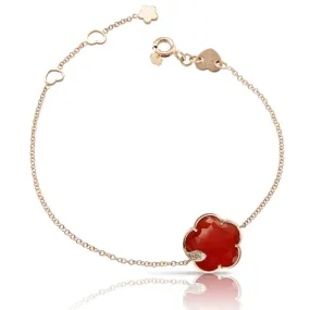 Pasquale Bruni - Petit Joli - Bracelet, 18k Rose Gold with Carnelian and Diamonds